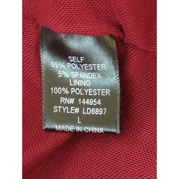 Fashion Nova Finding Love Burgundy Sequin Mini Bodycon Dress Womens Large NWT - Picture 11 of 14